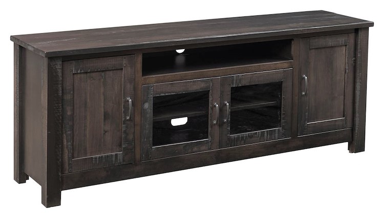 #30280: 75" Wide shown --- Br Maple finished with Dark Knight: FC-49908