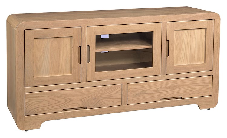 #43235: 60 Wide shown --- White Oak finished with Latte: OCS-138