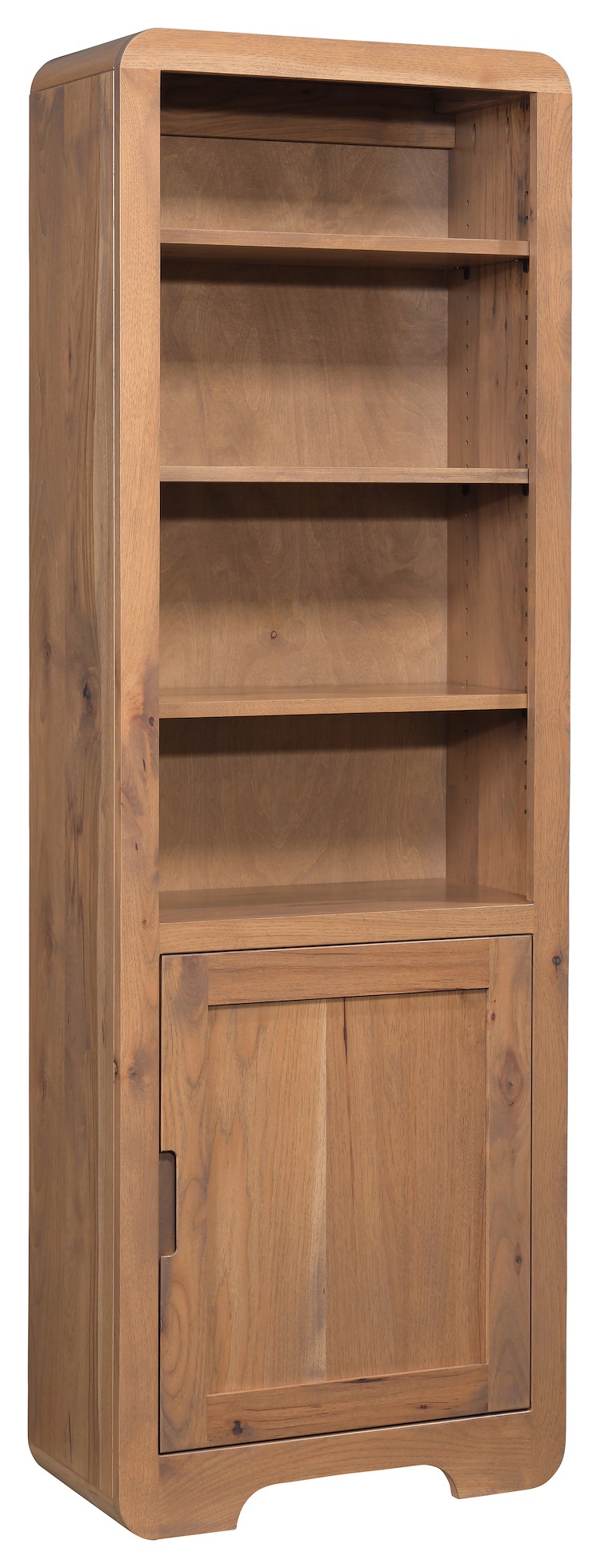 #43341: 24 Wide - Bottom Door - 72 Tall shown --- Rs Hickory finished with Tundra: OCS-133