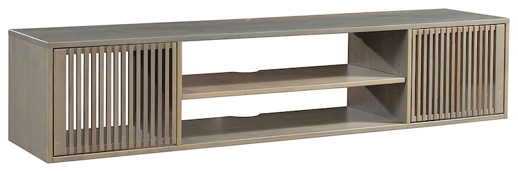 #43565: 72" Wide shown --- Br Maple finished with Seashell: D22N09096