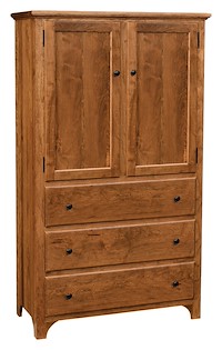 #13650: Armoire shown --- Rs Cherry finished with Seely: OCS-104