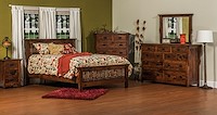 #17732: Bed - with 24" footboard - Queen shown --- Room Setting shown