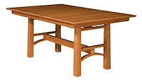 #25907: Bridgeport Trestle Table shown