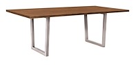 #26389: Lifestyle Trestle Table shown --- Shown with optional Chrome Base
