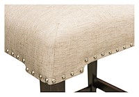 #27964: Allerton shown --- Detail View Shown --- Br Maple finished with Onyx: OCS-230