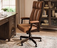 #28279: Executive Chair shown --- Shown with optional Leather