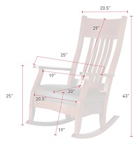 #28318: Rocker shown --- Shown with Dimensions