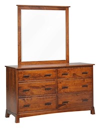 #30015: Mirror Only shown with #30014: Dresser Only  --- Rs Cherry finished with Asbury: OCS-117