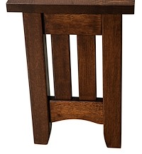 #30345: Galena Bench shown --- Side detail shown