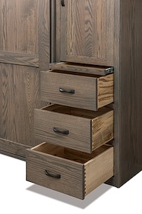 #31310: Add: Tall Side Cabinet --- Tall Cabinet Drawers Shown Open