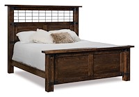 #31514: Ironwood shown --- Rustic Rough-sawn Brown Maple finished with Almond: FC-42000