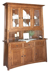 #32003: Hutch - 60 Wide shown --- QSWO finished with Asbury Brown: FC-7992