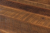 #36888: Old Traditions Leg Table - Reclaimed Barnwood Top shown --- Top View Shown and with Natural Finish