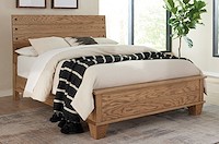 #36931: Bed shown --- Oak finished with Sandstone: FC-48015
