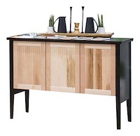 #41263: Sideboard - 56 Wide - 3 Door shown --- Shown with premium Two-tone finish  --- Br Maple 