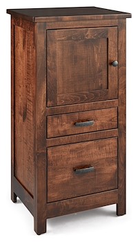 #41270: Nightstand - C-PAP - 2 Drawer 1 Door - 22W x 42.5H shown