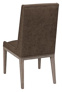 #41351: Side Chair shown --- Shown with premium Two-tone finish and Back View Shown  --- Oak 