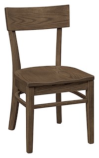 #41353: Side Chair shown --- Oak finished with Creek Slate: D-22N10189