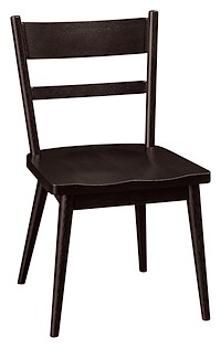 #41360: Side Chair shown --- Rs White Oak finished with Ebony: FC-11047