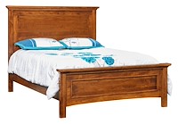 #42383: Bed - Queen shown --- Br Maple finished with Vintage Antique: FC-17882