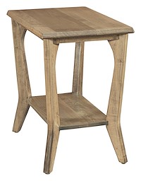 #42408: Chairside End Table  shown --- Br Maple finished with Fawn Maple: FN-46858