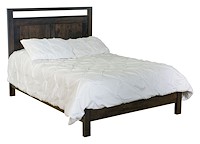 #42598: Full Bed shown --- Br Maple finished with Dark Knight: FC-19093