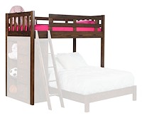 #42612: Loft Bed - Twin - with Ladder