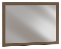 #43158: Landscape Mirror shown --- Sap Cherry finished with Cappuccino: OCS-119