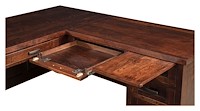 #43248: Corner Desk shown --- Detail View Shown --- Rs Cherry finished with Asbury: OCS-117