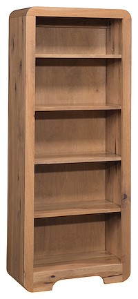 #43322: 24 Wide - Open - 60 Tall shown --- Rs Hickory finished with Tundra: OCS-133