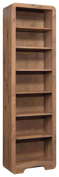 #43324: 24 Wide - Open - 84 Tall shown --- Rs Hickory finished with Tundra: OCS-133