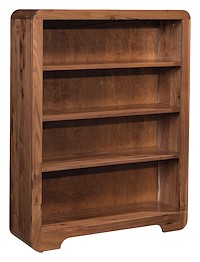 #43327: 36 Wide - Open - 48 Tall shown --- Rs Walnut finished with Natural: OCS-100
