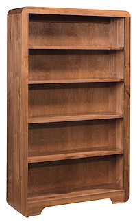 #43328: 36 Wide - Open - 60 Tall shown --- Rs Walnut finished with Natural: OCS-100
