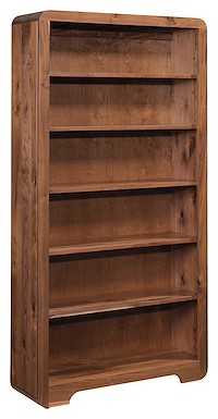 #43329: 36 Wide - Open - 72 Tall shown --- Rs Walnut finished with Natural: OCS-100