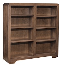 #43333: 48 Wide - Open - 48 Tall shown --- Br Maple finished with Lite Cocoa: AMS-43747