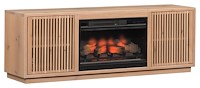 #43570: 64.75" Wide shown --- 1 Adjustable wood shelf behind each door --- Rs QSWO finished with Bamboo: D22CW00261