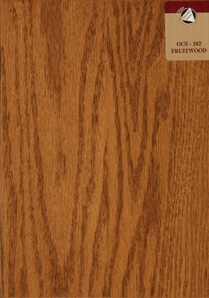 Fruitwood: OCS-102 on Oak