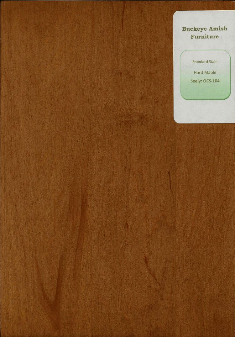 Seely: OCS-104 on Hard Maple