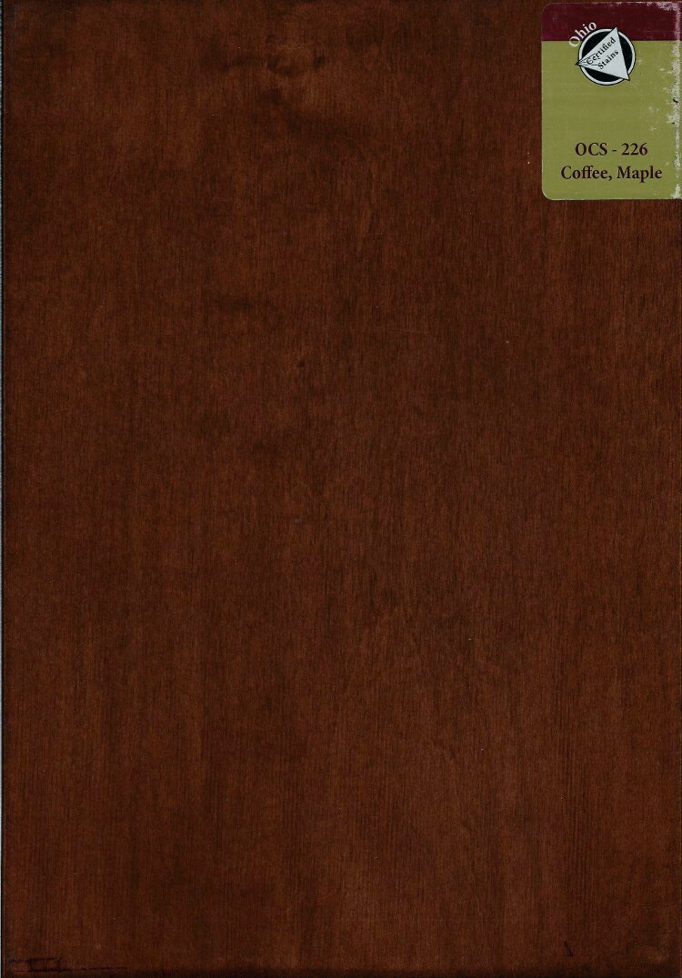 Coffee: OCS-226 on Br Maple