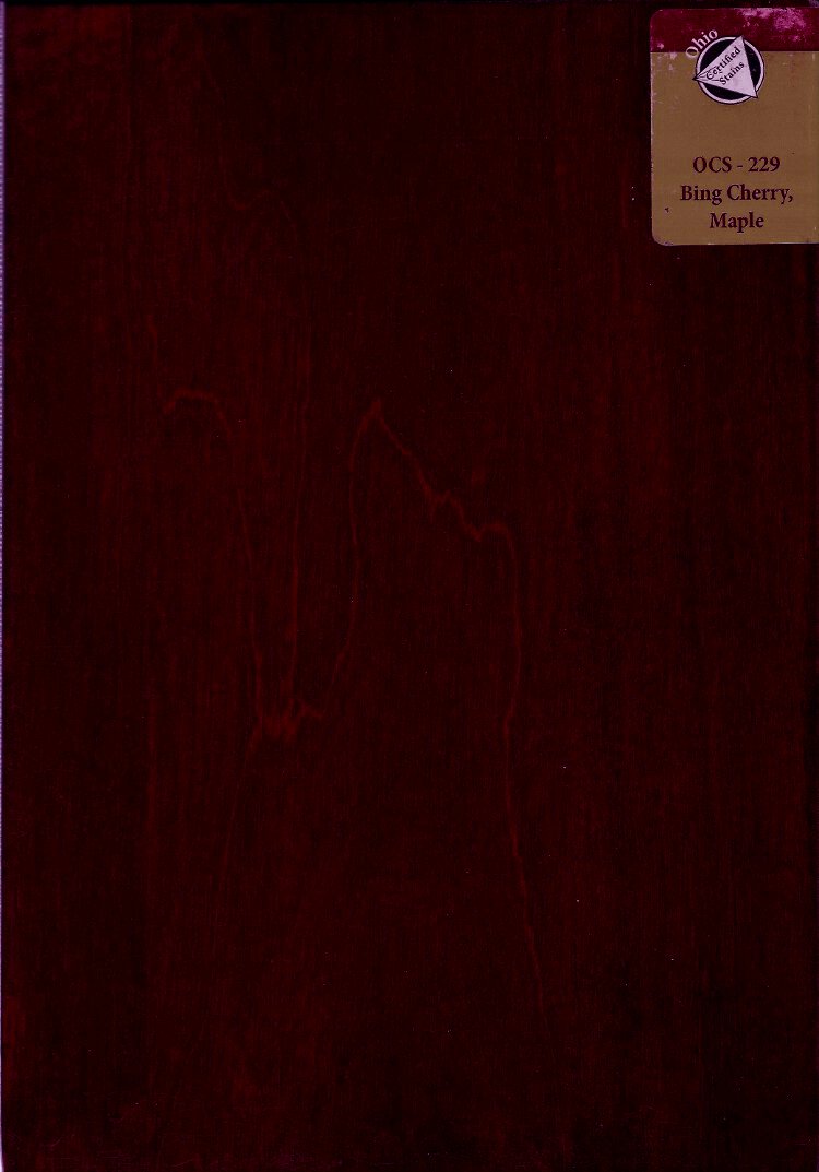 Bing Cherry: OCS-229 on Br Maple