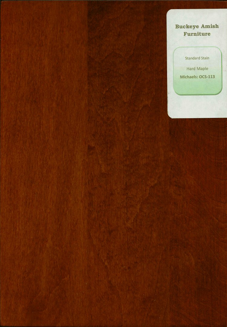 Michaels: OCS-113 on Hard Maple