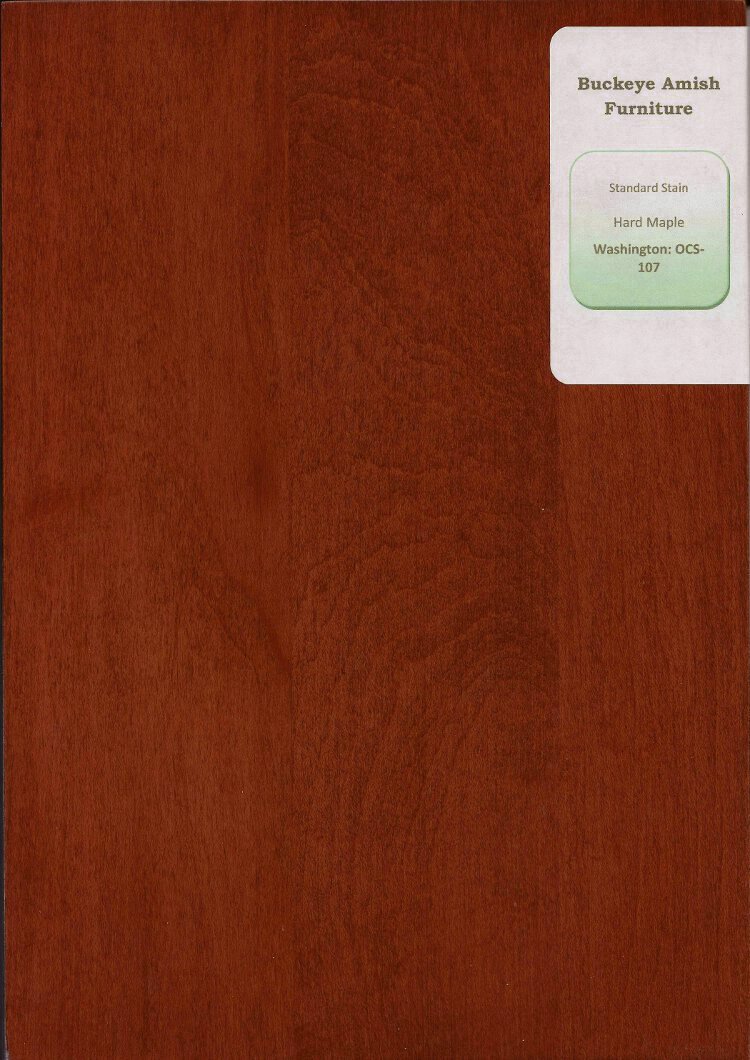 Washington: OCS-107 on Hard Maple