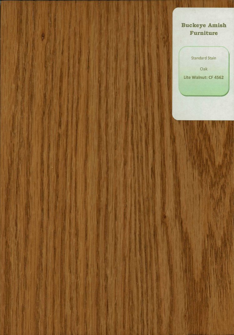 Lite Walnut: CF 4562 on Oak